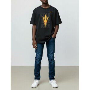 Nike ASU Fear The Fork Slim Fit T-Shirt Youth XL Black